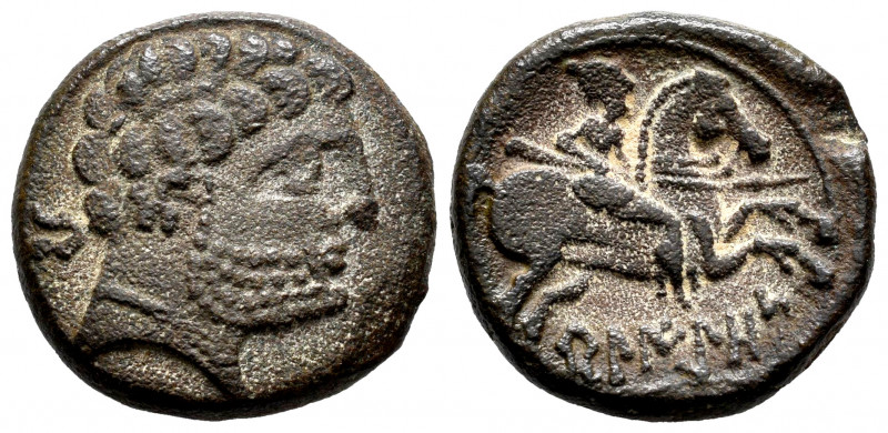 Belikiom. Unit. 120-20 BC. Belchite (Zaragoza). (Abh-243). (Acip-1433). (C-4). A...
