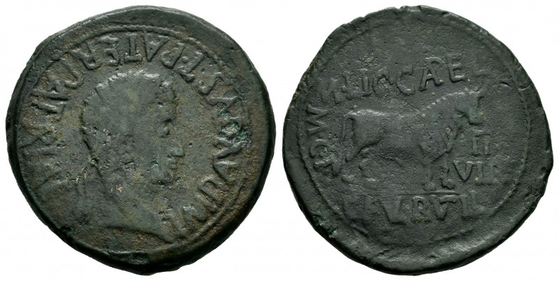 Calagurris. Augustus period. Unit. 27 BC - 14 AD. Calahorra (La Rioja). (Abh-421...