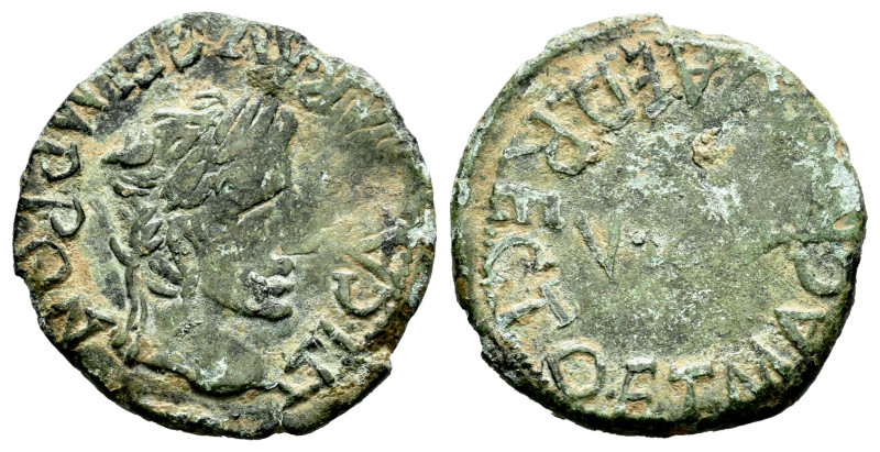 Turiaso. Augustus period. Half unit. 27 BC - 14 AD. Tarazona (Zaragoza). (Abh-24...