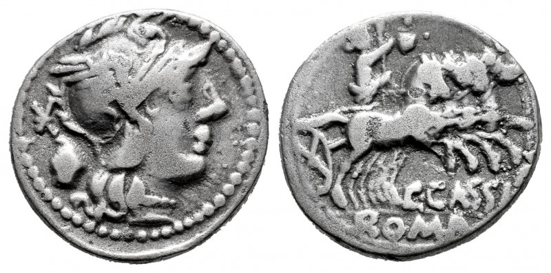 Cassius. C. Cassius. Denarius. 126 BC. Rome. (Ffc-554). (Craw-266/1). (Cal-408)....