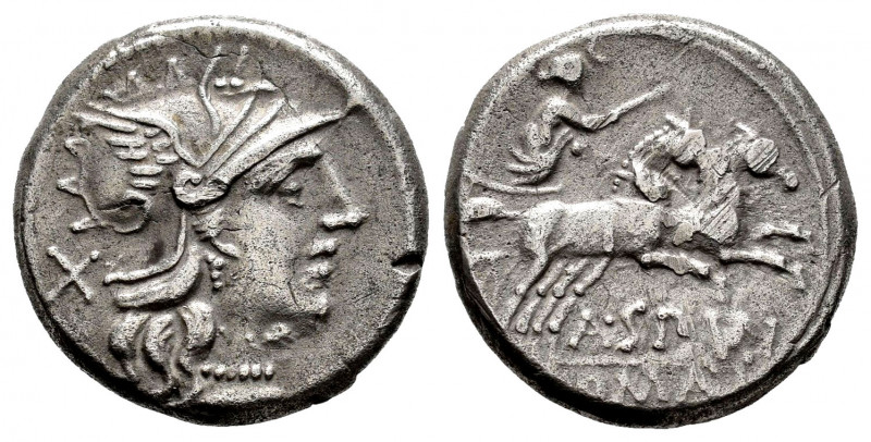 Spurilius. A. Spurilius. Denarius. 139 BC. Rome. (Ffc-1131). (Craw-230/1). (Cal-...