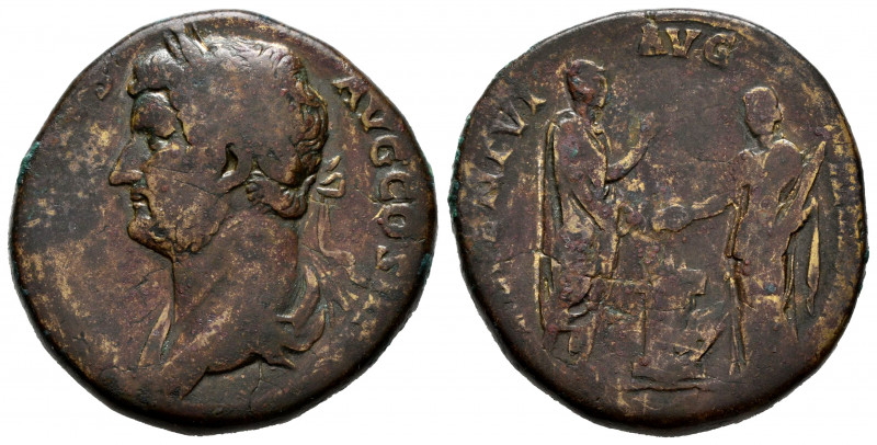 Hadrian. Sestertius. 134-138 AD. Rome. (Ric-II 878 var. Bust). (Bmcre-1636 var. ...