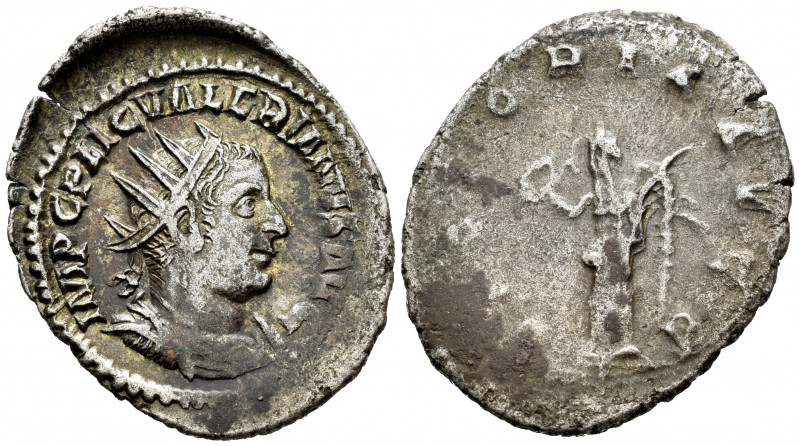 Valerian I. Antoninianus. 254 AD. Rome. (Ric-125). Anv.: IMP C P LIC VALERIANVS ...