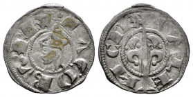 The Crown of Aragon. Jaime I (1213-1276). Dinero. Valencia. (Cru-316). (Cru C.G-2130). Ve. 0,88 g. VF. Est...25,00. 

Spanish Description: Corona de...