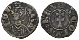 The Crown of Aragon. Jaime II (1291-1327). Dinero. Jaca (Huesca). (Cru-364). (Cru C.G-2182). Ve. 1,12 g. VF. Est...18,00. 

Spanish Description: Cor...