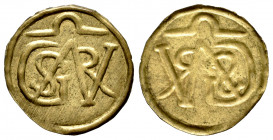 Sant Feliu. Pellofa. Gerona. (Cru-L 1691). Ae. 0,28 g. Almost XF. Est...20,00. 

Spanish Description: Sant Feliu. Pellofa. Gerona. (Cru-L 1691). Ae....