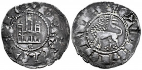 Kingdom of Castille and Leon. Fernando IV (1295-1312). Pepion. Burgos. (Bautista-450). (Abm-319). Ve. 0,79 g. B below castle. Choice VF. Est...40,00. ...