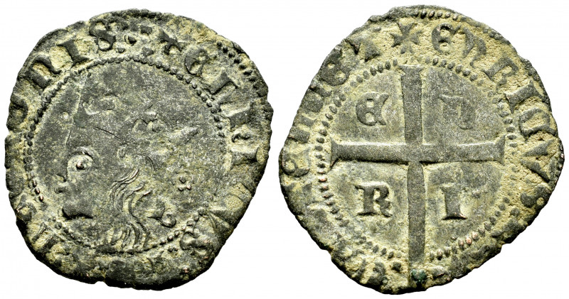Kingdom of Castille and Leon. Enrique II (1368-1379). Cruzado. (Bautista-625). A...