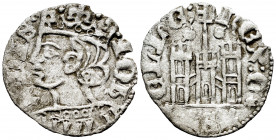 Kingdom of Castille and Leon. Juan I (1379-1390). Cornado. Segovia. (Bautista-749). Ve. 0,57 g. With S and E on both sides of the cross. Scarce. Almos...