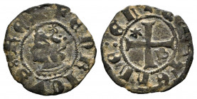 Kingdom of Castille and Leon. Enrique III (1390-1406). Seisen or Meaja Coronada. Burgos. (Abm-611). (Bautista-784). Anv.: + ENRICVS : REX. Rev.: + CAS...
