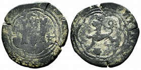 Catholic Kings (1474-1504). 4 maravedis. Coruña. (Cal-128). Ae. 7,40 g. Castle between 4 and scallop, A above and S below. Choice F. Est...40,00. 

...