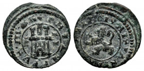 Philip III (1598-1621). 2 maravedis. 1619. Segovia. (Cal-194). Ae. 1,44 g. VF. Est...20,00. 

Spanish Description: Felipe III (1598-1621). 2 maraved...