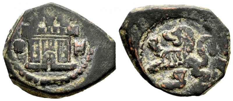 Philip IV (1621-1665). 2 maravedis. (1652). Coruña. (Cal-121). (Jarabo-Sanahuja-...
