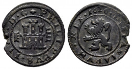 Philip IV (1621-1665). 4 maravedis. 1626. Segovia. (Cal-252). (Jarabo-Sanahuja-F281). Ae. 2,93 g. Small aqueduct. Choice VF. Est...30,00. 

Spanish ...