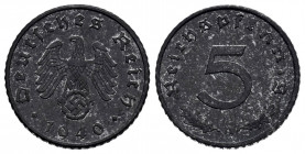 Germany. Third Reich. 5 reichspfennig. 1940. Berlin. A. (Km-100). 2,51 g. AU. Est...10,00. 

Spanish Description: Alemania. Third Reich. 5 reichspfe...