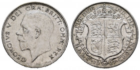 Great Britain. George V. 1/2 crown. 1927. (Km-835). Ag. 14,20 g. Choice VF. Est...50,00. 

Spanish Description: Gran Bretaña. George V. 1/2 crown. 1...