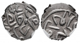Ottoman Empire. Mehmed II. Akce. 871 H / 1467 d.C. Ag. Slabbed by NGC as MS 61. NGC-MS. Est...35,00. 

Spanish Description: Imperio Otomano. Mehmed ...