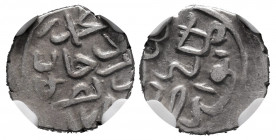 Ottoman Empire. Mehmed II. Akce. 875 H / 1471 d.C. Ag. Slabbed by NGC as AU 50. NGC-MS. Est...35,00. 

Spanish Description: Imperio Otomano. Mehmed ...