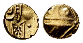 Danish India. Fanam. 1700-1794. (Km-48). Au. 0,33 g. Choice VF. Est...45,00. 

Spanish Description: India Danesa. Tutecorin. Fanam. 1700-1794. (Km-4...