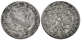 Poland. Sigismund III Vasa. 6 groschen. (162)5. (Kopicki-1263). Ag. 3,63 g. Choice F. Est...15,00. 

Spanish Description: Polonia. Sigismund III Vas...