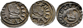 Lot of 3 coins of 2 maravedis Philip IV, 1663 (2) and 1664. TO EXAMINE. VF/Choice VF. Est...35,00. 

Spanish Description: Lote de 3 monedas de 2 mar...