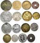 Lot containing numerous coins from the Provisional Government to Juan Carlos I and a small group of world coins. Contains some silver and Sets of the ...