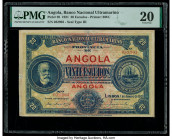 Angola Banco Nacional Ultramarino 20 Escudos 1.1.1921 Pick 59 PMG Very Fine 20. Repairs are noted on this example.

HID09801242017

© 2020 Heritage Au...