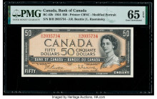 Canada Bank of Canada $50 1954 Pick 81b BC-42b PMG Gem Uncirculated 65 EPQ. 

HID09801242017

© 2020 Heritage Auctions | All Rights Reserved