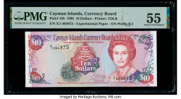 Cayman Islands Currency Board 10 Dollars 1996 Pick 18b Experimental Paper PMG About Uncirculated 55. 

HID09801242017

© 2020 Heritage Auctions | All ...