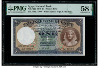 Egypt National Bank of Egypt 1 Pound 25.5.1948 Pick 22d PMG Choice About Unc 58 EPQ. 

HID09801242017

© 2020 Heritage Auctions | All Rights Reserved