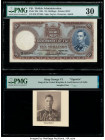 Fiji Government of Fiji 10 Shillings 1.6.1951 Pick 38k PMG Very Fine 30. This lot includes a King George VI vignette.

HID09801242017

© 2020 Heritage...
