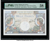 France Banque de France 1000 Francs 24.10.1940 Pick 96a PMG Choice About Unc 58. 

HID09801242017

© 2020 Heritage Auctions | All Rights Reserved