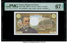 France Banque de France 5 Francs 5.5.1967 Pick 146b PMG Superb Gem Unc 67 EPQ. 

HID09801242017

© 2020 Heritage Auctions | All Rights Reserved