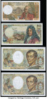 France Group of 4 Examples Extremely Fine (1); About Uncirculated (2); Crisp Uncirculated (1). 

HID09801242017

© 2020 Heritage Auctions | All Rights...