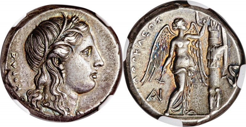 SICILY. Syracuse. Agathocles (317-289 BC). AR tetradrachm (24mm 16.99 gm, 10h). ...