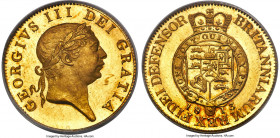 George III gold Guinea 1813 MS64 PCGS, KM664, S-3730, Farey-1390. An ideal constellation of conditional beauty and absolute desirability, this virtual...