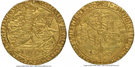 Brabant. Philippe le Bon (1433-1467) gold Cavalier d'Or ND (1434-1437) AU Details (Reverse Scratched) NGC, Brussels mint, Fr-27, Delm-63. PhS: DЄI: GR...