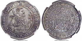 Saxony. Johann Georg I 1/2 Taler 1624 MS63 NGC, Dresden mint, KM102. Sharply struck and displaying superb, deep cabinet patina. Very rare in this qual...