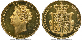 George IV gold Proof 1/2 Sovereign 1826 PR64 Ultra Cameo NGC, KM700, S-3804. A thoroughly enticing Proof offering assigned the sought-after "Ultra Cam...