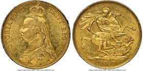 Victoria gold 2 Pounds 1887 MS61 NGC, KM768, S-3865. An appreciable Mint State example of this popular Victorian type which always finds itself fierce...