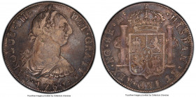 Charles III 8 Reales 1786 NG-M VF35 PCGS, Nueva Guatemala mint, KM36.2a, Cal-1017. An issue which rarely becomes available, evidenced by the combined ...