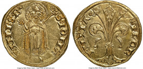 Florence. Republic gold Florin ND (1252-1260) UNC Details (Reverse Spot Removed) NGC, Fr-275, CNI-XIIa.8, MIR-3/3 (R2). 3.51gm. Third Series, Type C. ...