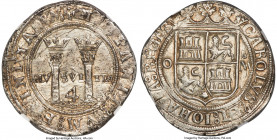 Charles & Johanna "Late Series" 4 Reales ND (1542-1555) O-Mo MS64 NGC, Mexico City mint, KM0018, Cal-139. 13.70gm. An exceedingly well-preserved examp...