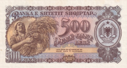 Albania, 500 Leke, 1957, UNC, p31a
Estimate: USD 50-100