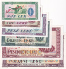 Albania, 1-3-5-10-50-100 Leke, 1976, UNC, SPECIMEN
(Total 6 banknotes)
Estimate: USD 125-250