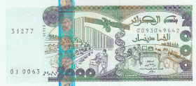 Algeria, 2.000 Dinars, 2011, UNC, p144
Estimate: USD 15-30