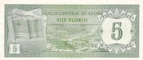 Aruba, 5 Florin, 1986, UNC, p1
Estimate: USD 25-50