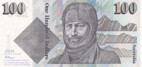 Australia, 100 Dollars, 1992, AUNC, p48d
Estimate: USD 75-150