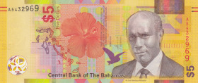 Bahamas, 5 Dollars, 2020, UNC, pNew
Estimate: USD 40-80