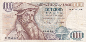 Belgium, 1.000 Francs, 1975, VF(+), p136b
Estimate: USD 40-80